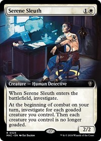 Serene Sleuth (Extended Art), Commander: Murders at Karlov Manor