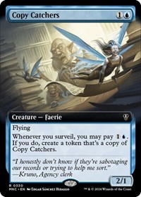 Copy Catchers (Extended Art), Commander: Murders at Karlov Manor