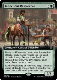 Innocuous Researcher (Extended Art), Commander: Murders at Karlov Manor