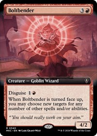 Boltbender (Extended Art), Commander: Murders at Karlov Manor