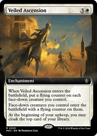 Veiled Ascension (Extended Art), Commander: Murders at Karlov Manor