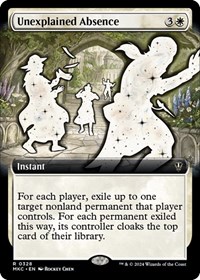 Unexplained Absence (Extended Art), Commander: Murders at Karlov Manor