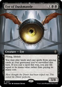 Eye of Duskmantle (Extended Art), Commander: Murders at Karlov Manor