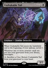 Unshakable Tail (Extended Art), Commander: Murders at Karlov Manor