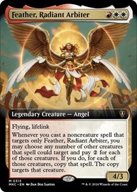 Feather, Radiant Arbiter (Extended Art), Commander: Murders at Karlov Manor