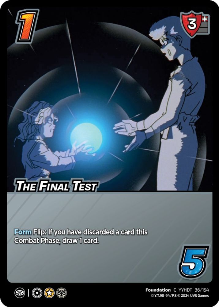 The Final Test, Standard, front
