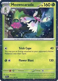 Meowscarada - 015/198 (Cosmos Holo)