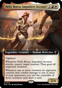 Nelly Borca, Impulsive Accuser (Extended Art), Commander: Murders at Karlov Manor