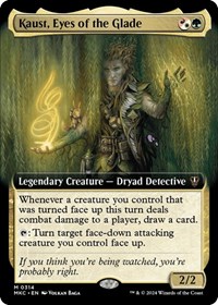 Kaust, Eyes of the Glade (Extended Art), Commander: Murders at Karlov Manor
