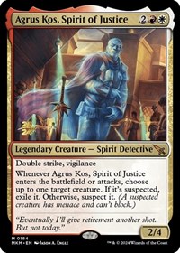 Agrus Kos, Spirit of Justice
