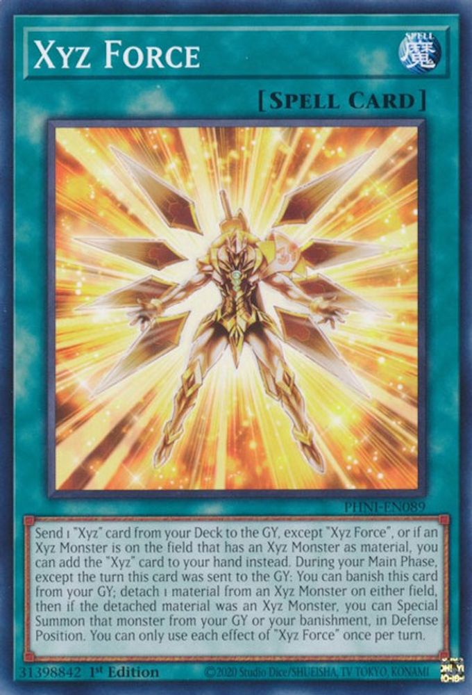 Xyz Force, 1st-edition, front