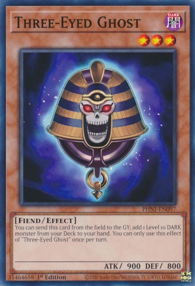 Three-Eyed Ghost, 1st-edition, front