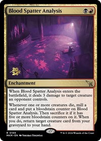 Blood Spatter Analysis