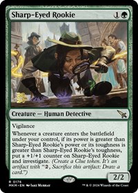 Sharp-Eyed Rookie