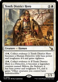 Tenth District Hero, Prerelease Cards