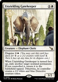 Unyielding Gatekeeper, Prerelease Cards