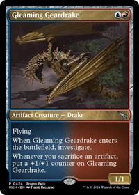 Gleaming Geardrake, Promo Pack: Murders at Karlov Manor