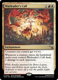 Warleader's Call, Promo Pack: Murders at Karlov Manor