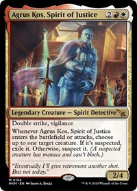 Agrus Kos, Spirit of Justice, Promo Pack: Murders at Karlov Manor