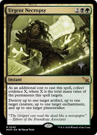 Urgent Necropsy, Promo Pack: Murders at Karlov Manor