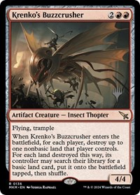 Krenko's Buzzcrusher, Promo Pack: Murders at Karlov Manor