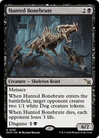 Hunted Bonebrute, Promo Pack: Murders at Karlov Manor