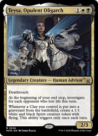Teysa, Opulent Oligarch, Promo Pack: Murders at Karlov Manor