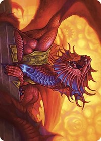 Niv-Mizzet, Guildpact Art Card (44/49), Art Series: Murders at Karlov Manor