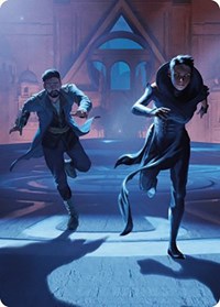 Unauthorized Exit Art Card, Art Series: Murders at Karlov Manor