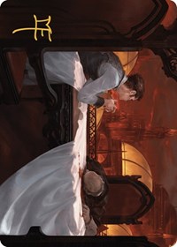 Expedited Inheritance Art Card (Gold-Stamped Signature), Art Series: Murders at Karlov Manor