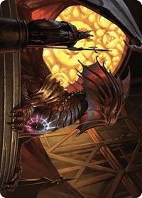 Niv-Mizzet, Guildpact Art Card (21/49), Art Series: Murders at Karlov Manor