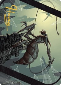 Kraul Whipcracker Art Card (Gold-Stamped Signature), Art Series: Murders at Karlov Manor