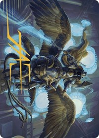 Ezrim, Agency Chief Art Card (Gold-Stamped Signature), Art Series: Murders at Karlov Manor