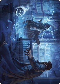 Intrude on the Mind Art Card, Art Series: Murders at Karlov Manor
