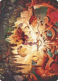 Warleader's Call Art Card (23/49), Art Series: Murders at Karlov Manor
