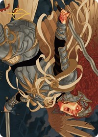 Aurelia, the Law Above Art Card (41/49) (Gold-Stamped Signature), Art Series: Murders at Karlov Manor