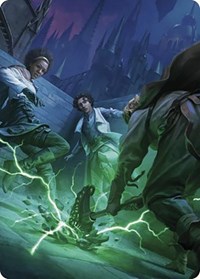 Fanatical Strength Art Card, Art Series: Murders at Karlov Manor