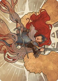 Aurelia, the Law Above Art Card (36/49), Art Series: Murders at Karlov Manor
