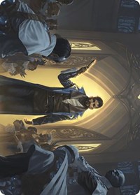 Auspicious Arrival Art Card, Art Series: Murders at Karlov Manor