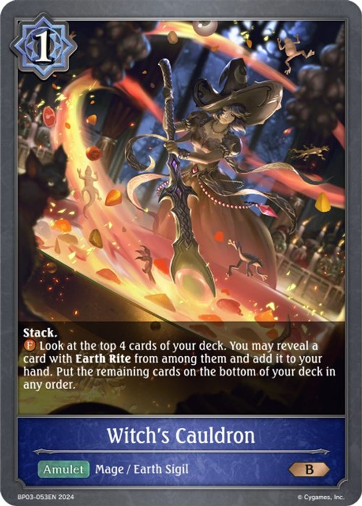 Witch's Cauldron, Standard, front