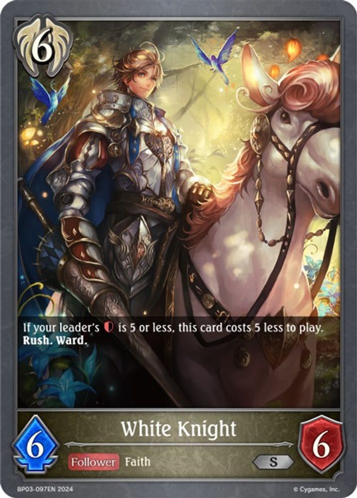 White Knight, Standard, front