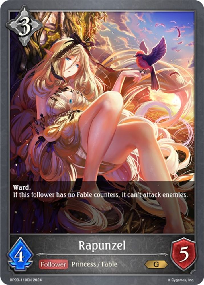 Rapunzel, Standard, front