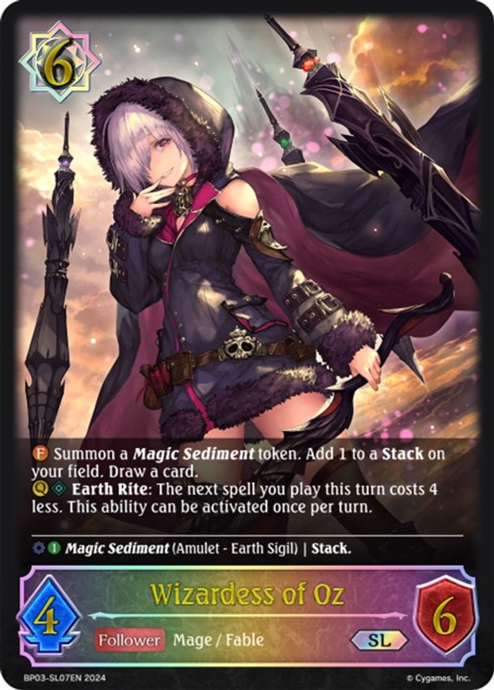Wizardess of Oz (SL), Standard, front