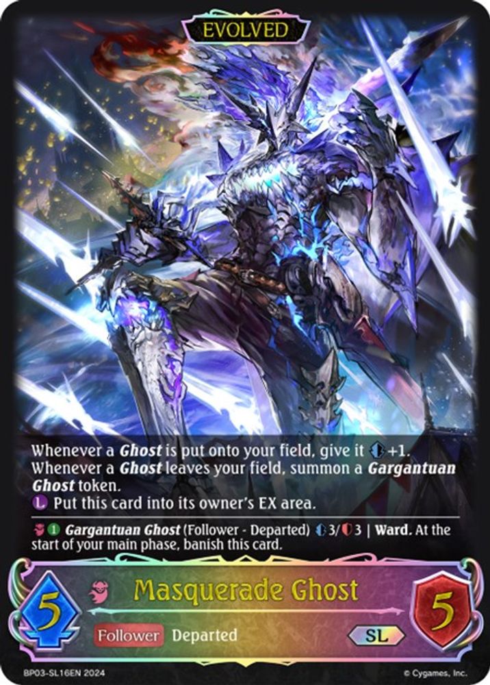 Masquerade Ghost (Evolved) (SL), Standard, front