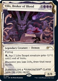 Vilis, Broker of Blood, Secret Lair Drop Series