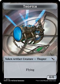 Thopter Token (0019), Murders at Karlov Manor