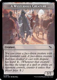 A Mysterious Creature Token, Murders at Karlov Manor