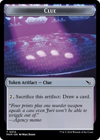 Clue (0014) // A 0041 Double-Sided Token, Murders at Karlov Manor