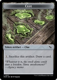 Clue (0017) // A 0044 Double-Sided Token, Murders at Karlov Manor