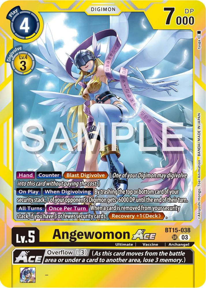 Angewomon ACE, Foil, front